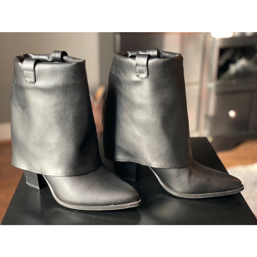 Women's Madden Girl Boots, Black, Size 9
